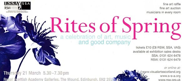Rites of Spring Event