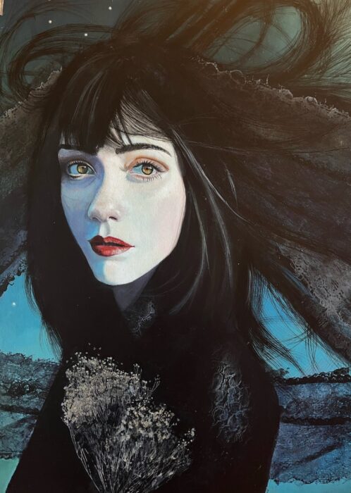 long black veil